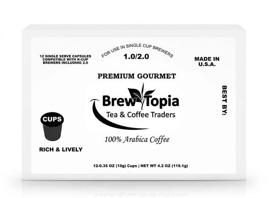 12 Pack Single Serve Coffee Capsules