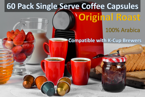 60 Pack Single Serve Coffee Capsules