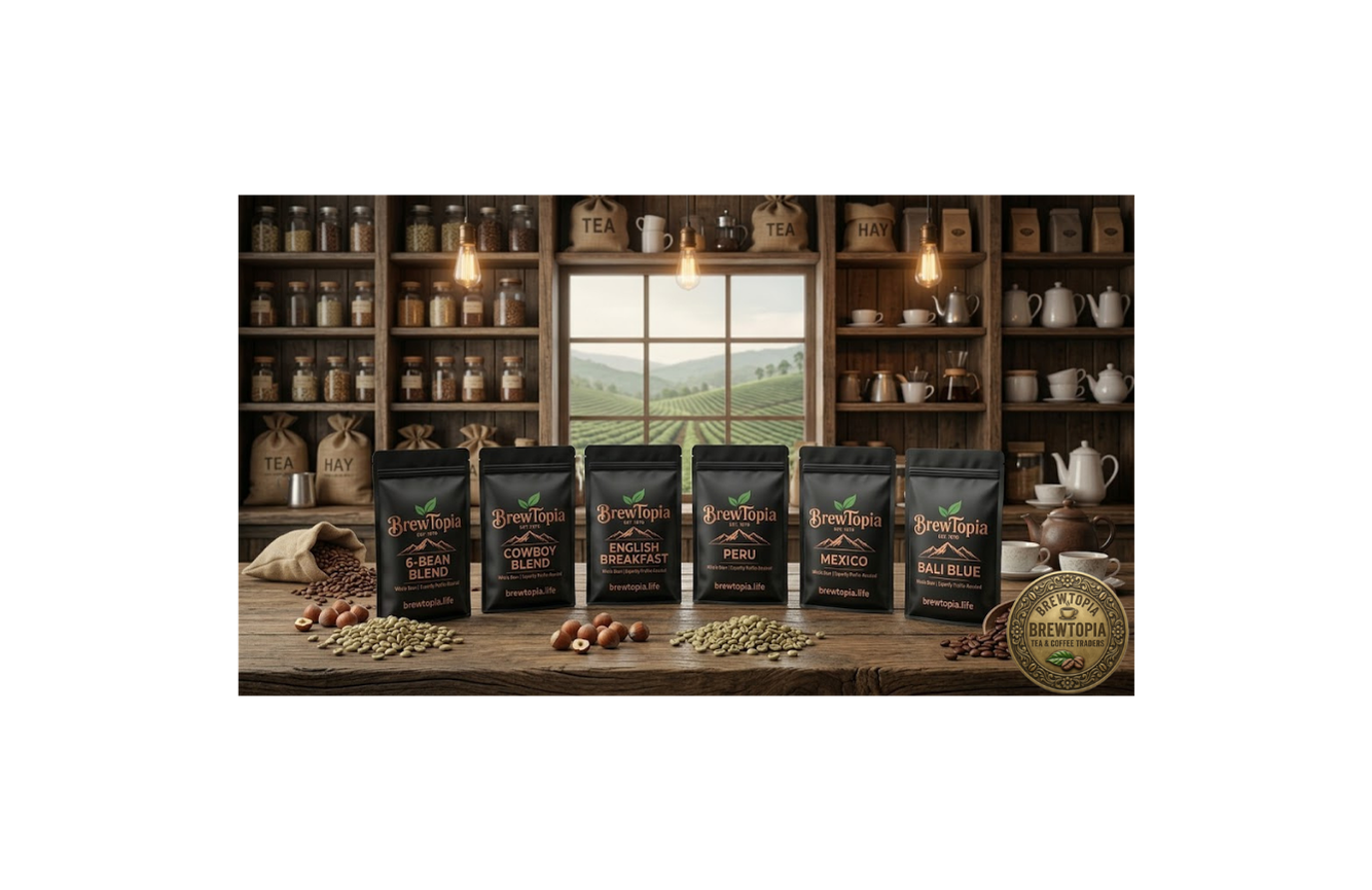 Best Sellers Sample Pack: 6Bean, Cowboy, Breakfast, Peru, Mexico, Bali