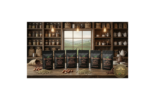 Best Sellers Sample Pack: 6Bean, Cowboy, Breakfast, Peru, Mexico, Bali