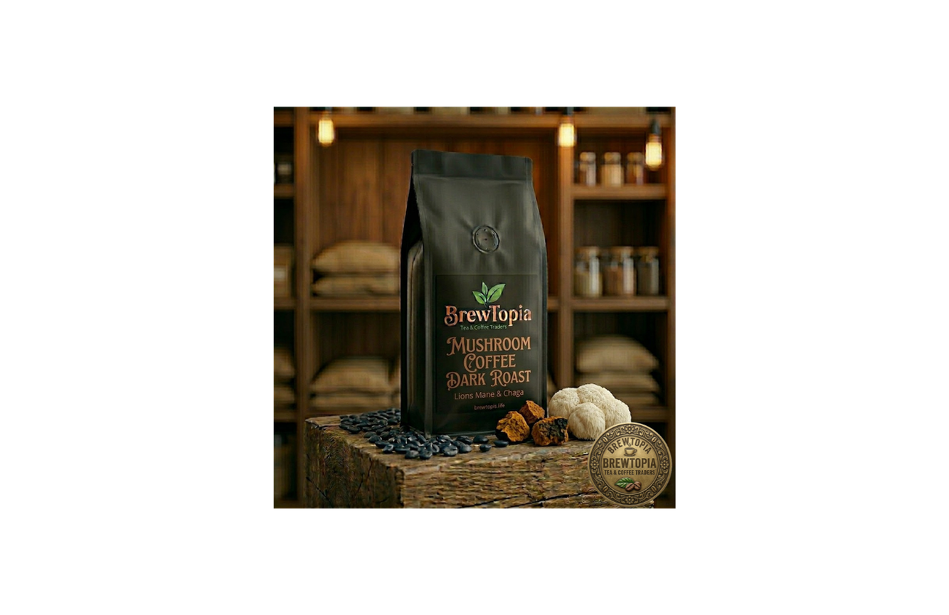 Coffee with Mushrooms Dark Roast